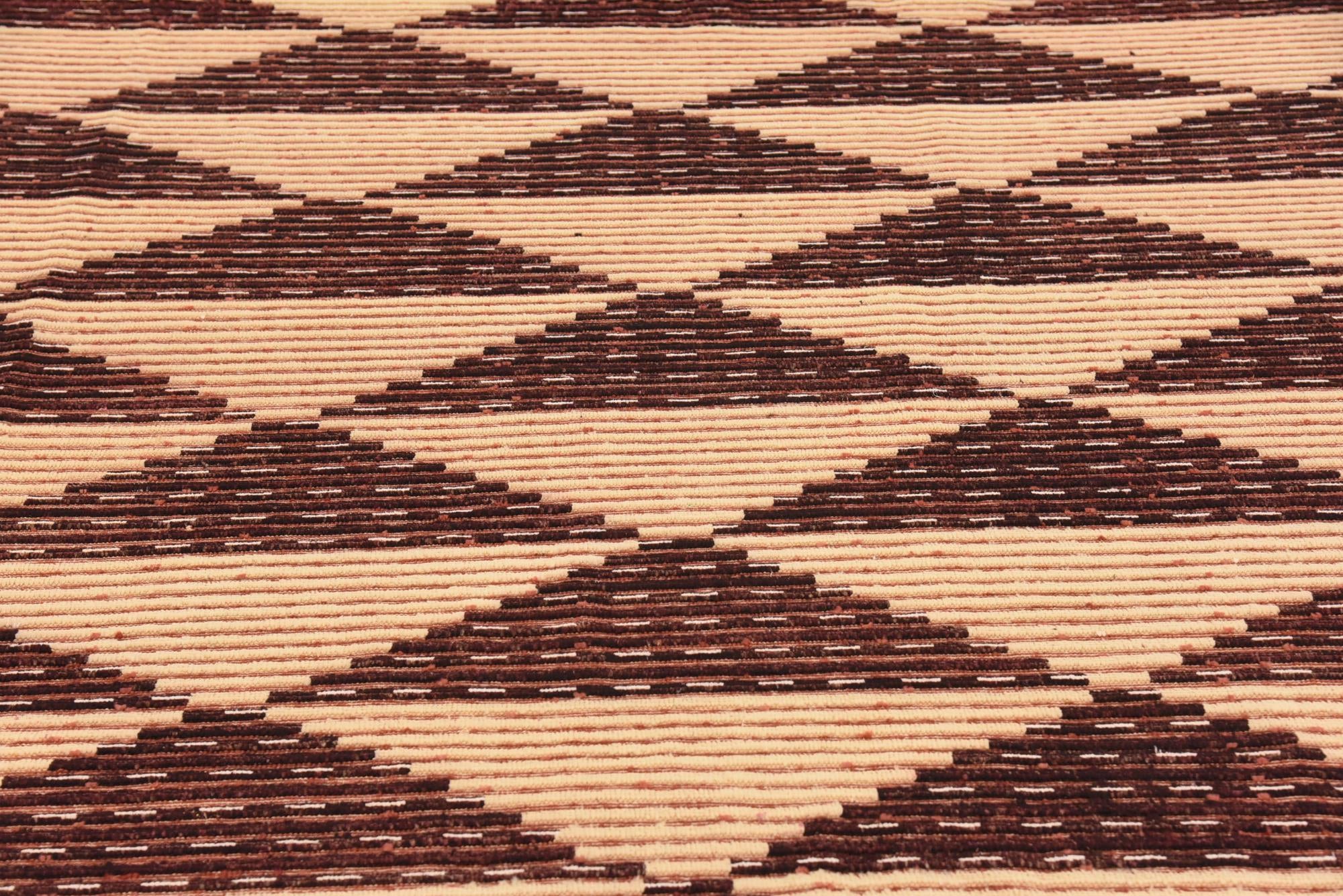 6' 4 x 9' 6 Hand Knotted Modern Ziegler Rug