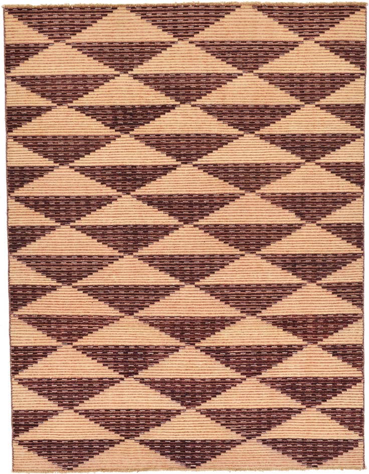 Detail image of 6' 4 x 9' 6 Hand Knotted Modern Ziegler Rug