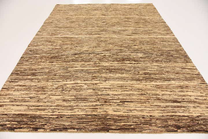 6' 7 x 8' 6 Hand Knotted Modern Ziegler Rug
