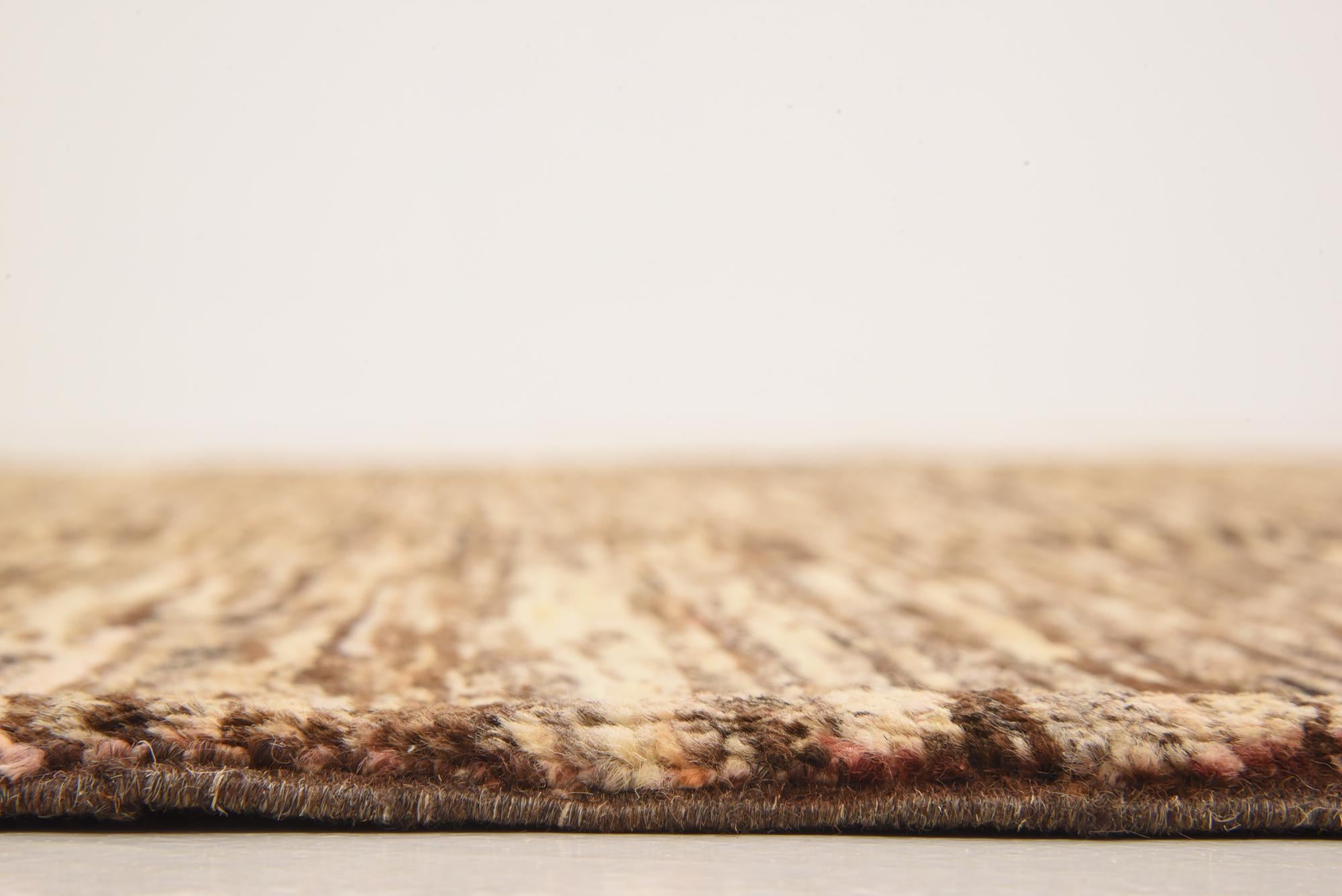 6' 7 x 8' 6 Hand Knotted Modern Ziegler Rug