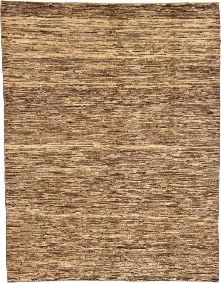 Detail image of 6' 7 x 8' 6 Hand Knotted Modern Ziegler Rug