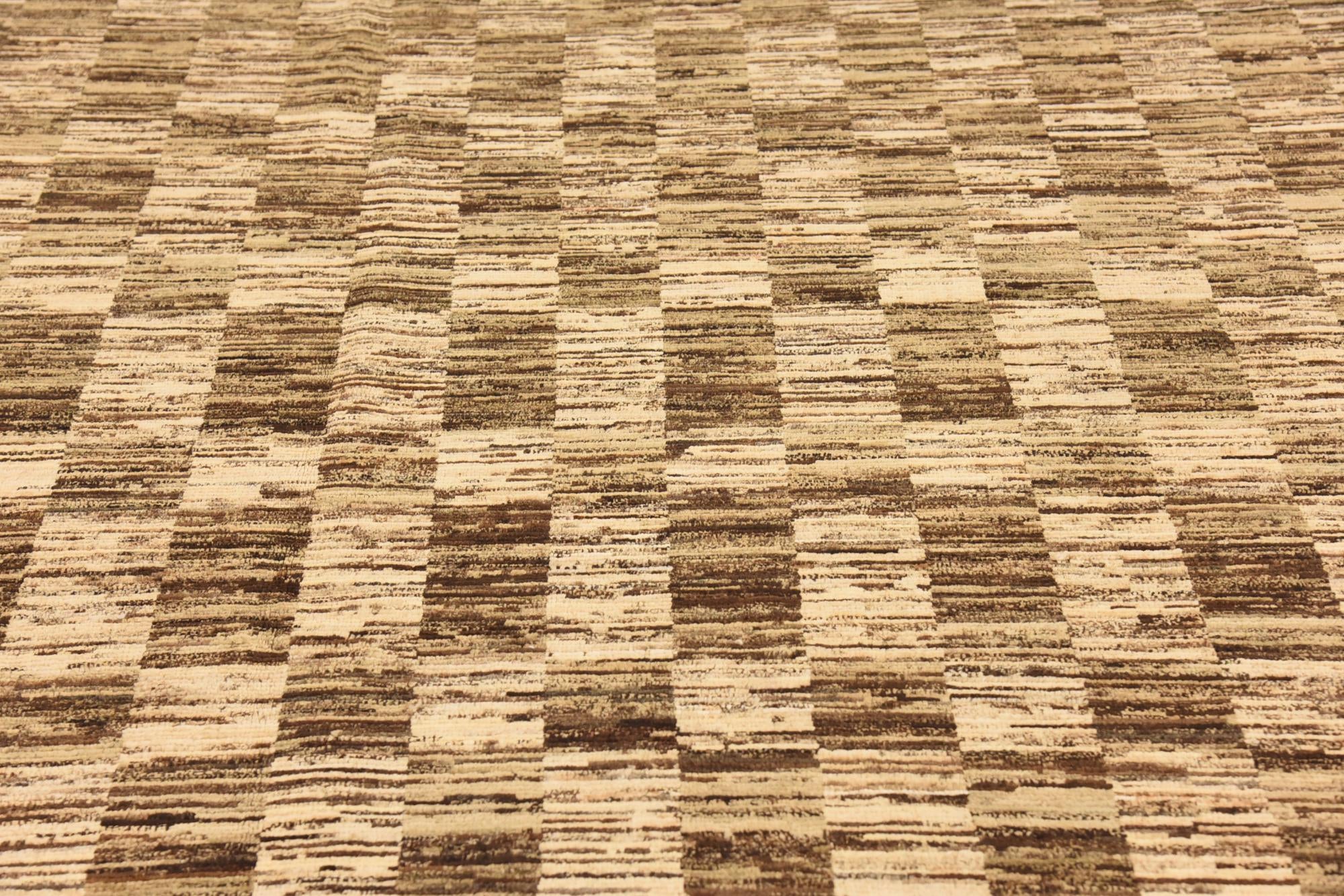 6' 8 x 9' 6 Hand Knotted Modern Ziegler Rug