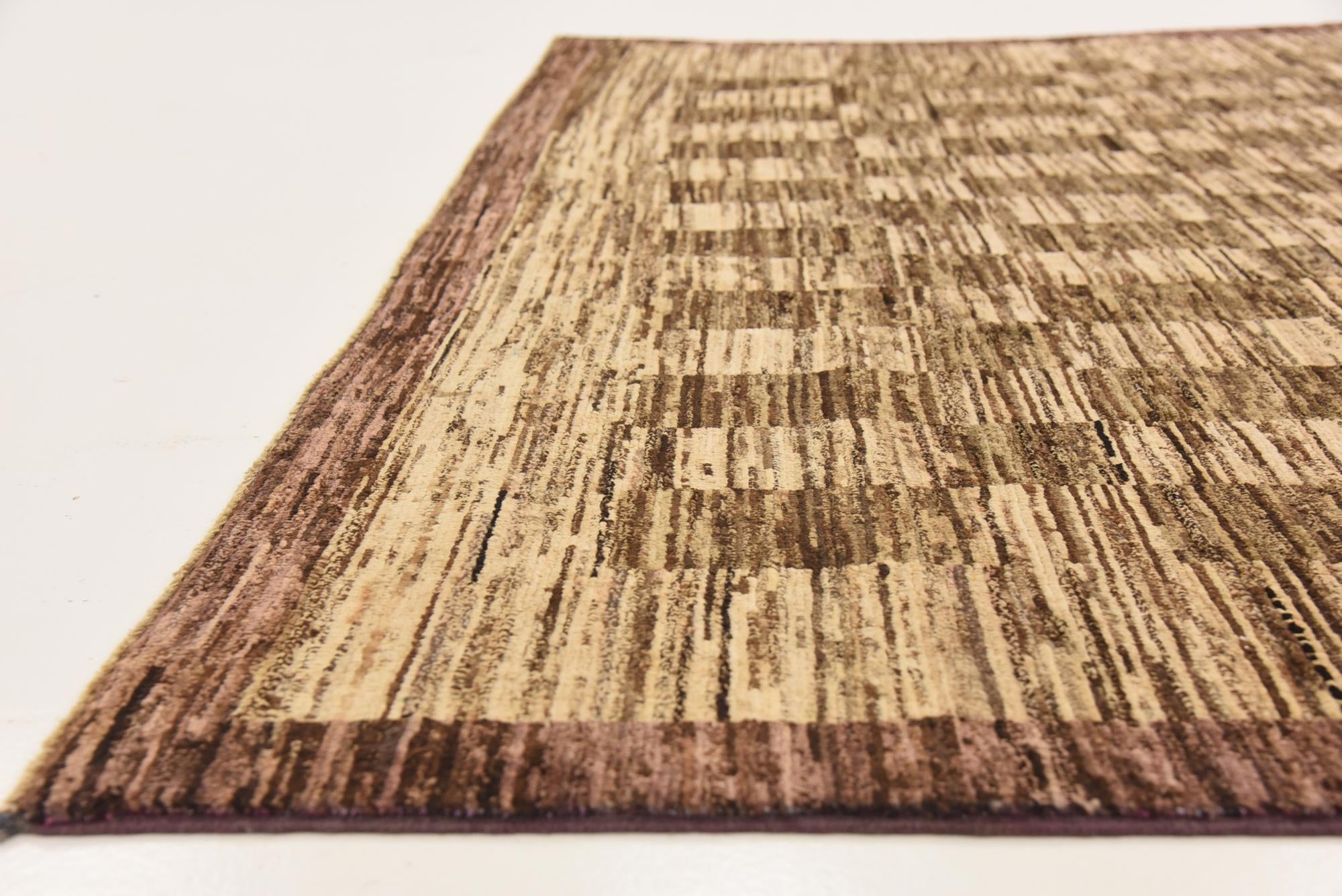 6' 8 x 9' 6 Hand Knotted Modern Ziegler Rug