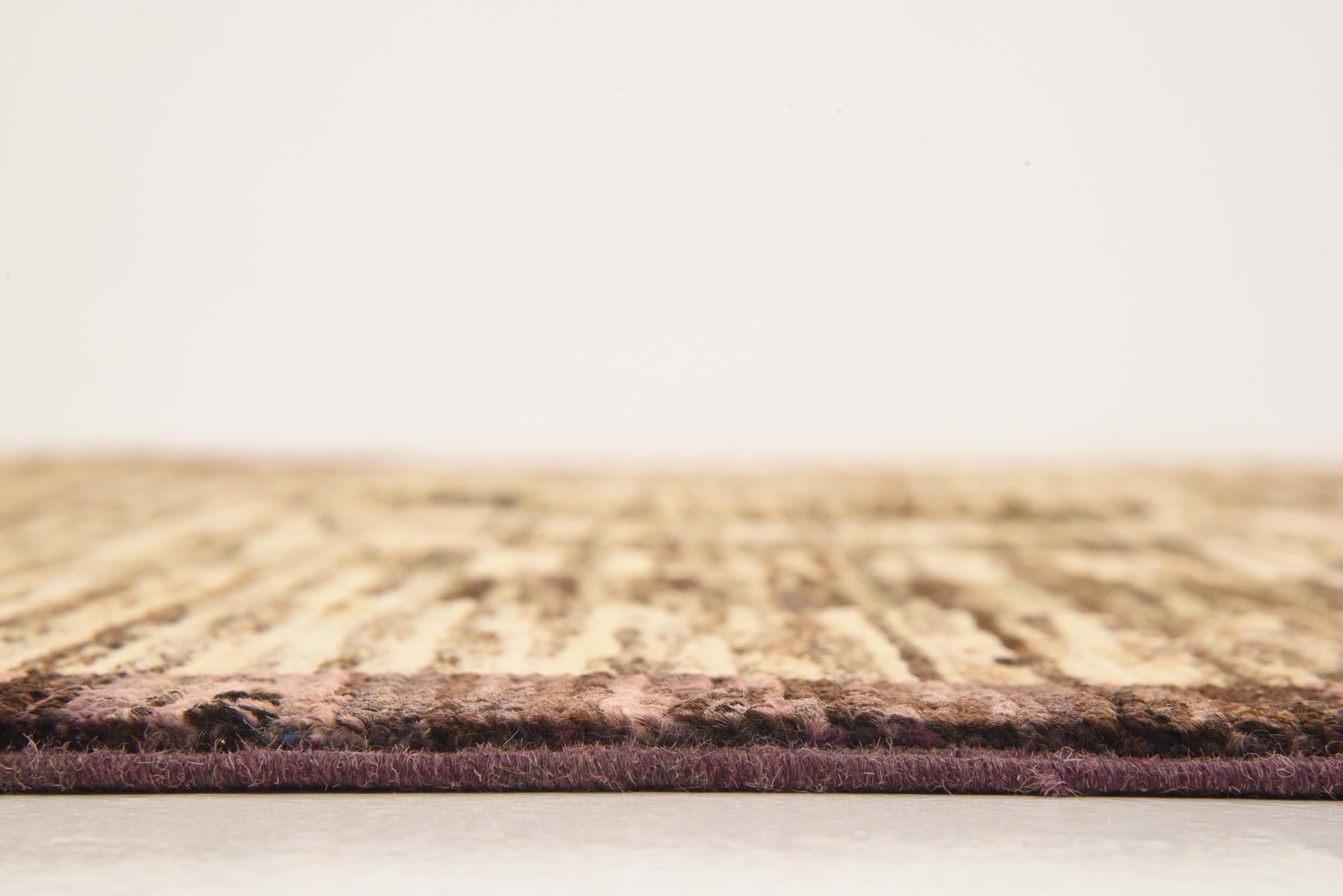 6' 8 x 9' 6 Hand Knotted Modern Ziegler Rug
