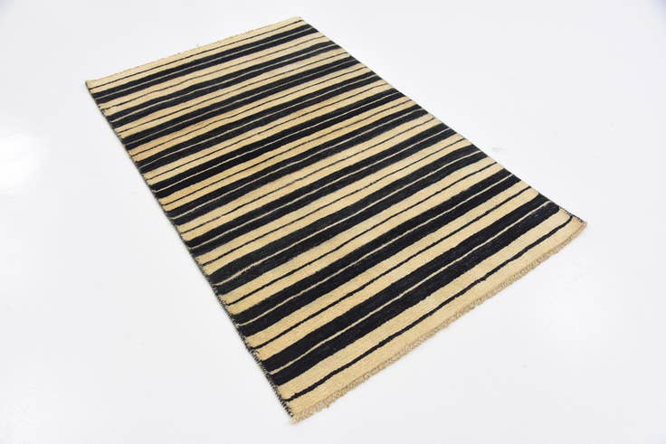 Detail image of 3' x 4' 10 Hand Knotted Modern Ziegler Rug
