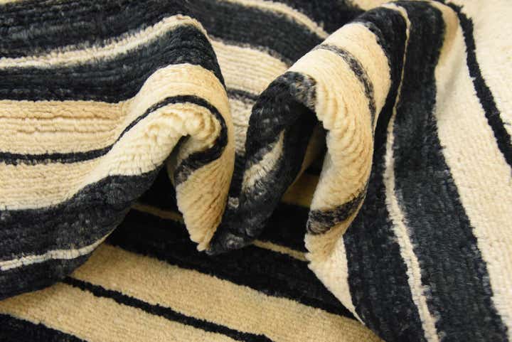 3' x 4' 10 Hand Knotted Modern Ziegler Rug