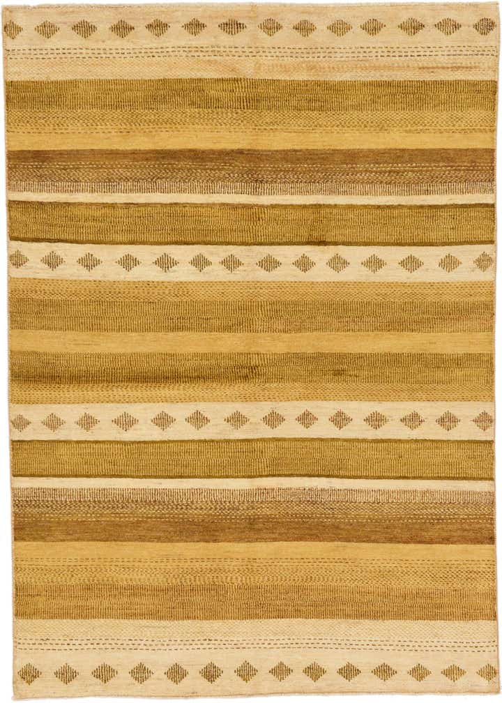 5' 6 x 8' 2 Hand Knotted Modern Ziegler Rug