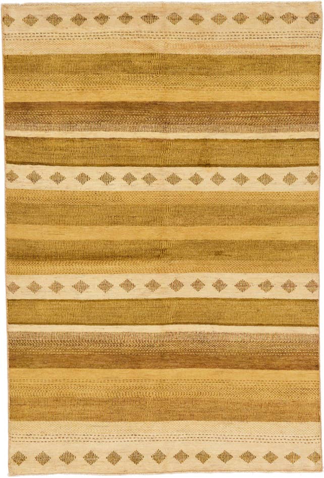 Detail image of 5' 6 x 8' 2 Hand Knotted Modern Ziegler Rug