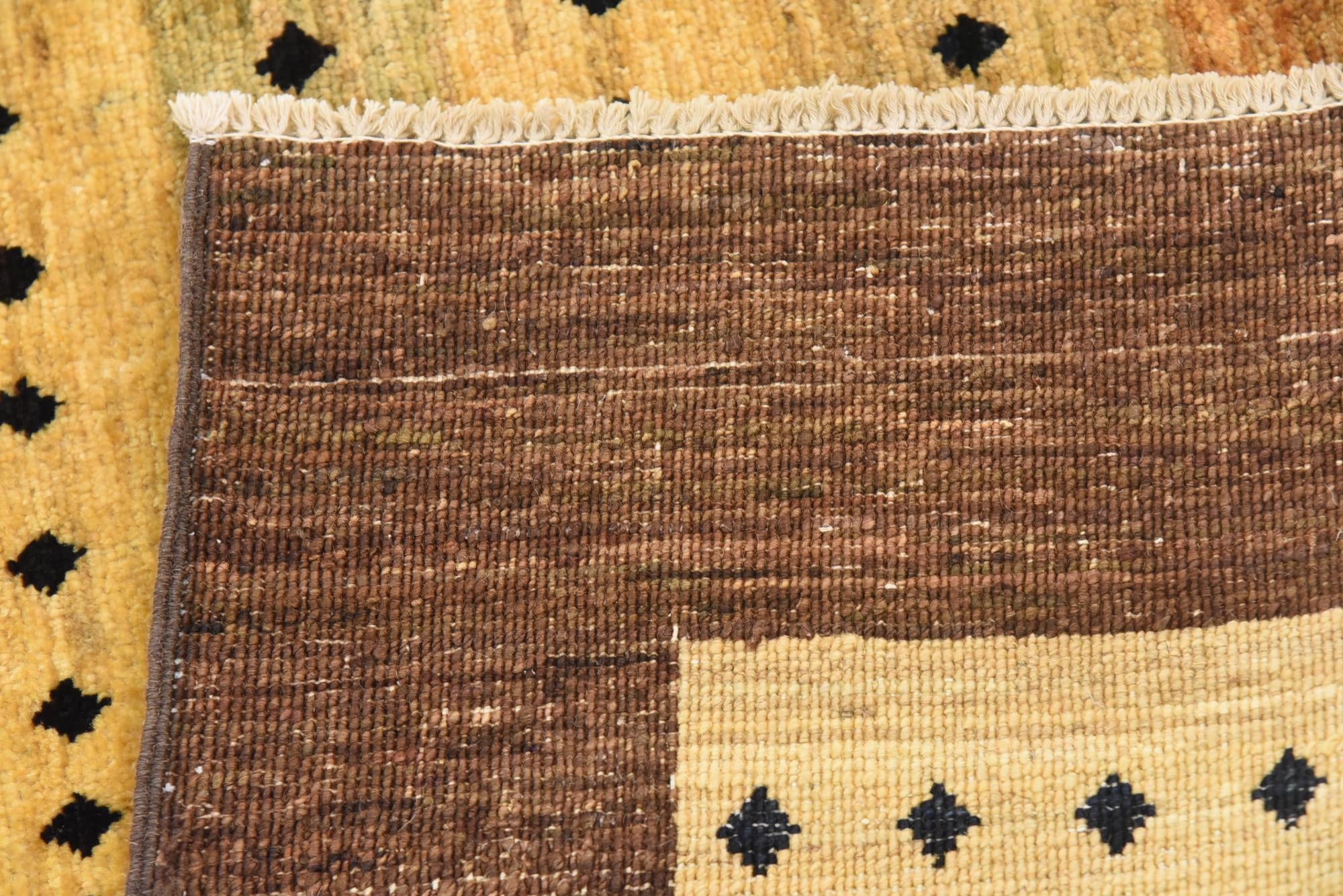 4' x 6' 2 Hand Knotted Modern Ziegler Rug