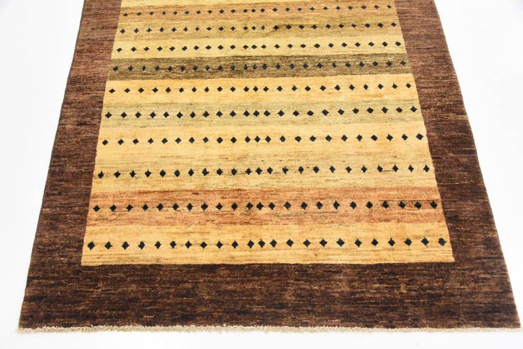 Detail image of 4' x 6' 2 Hand Knotted Modern Ziegler Rug