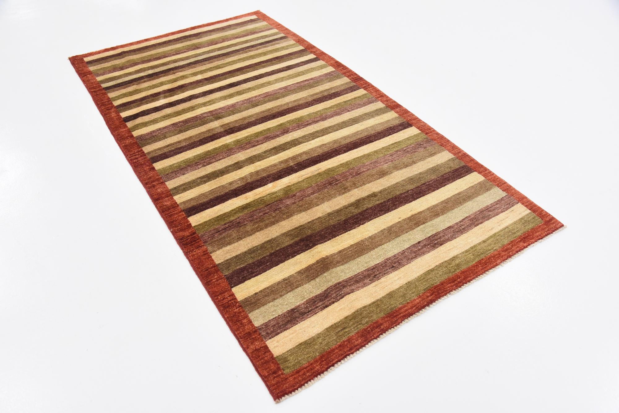 3' 4 x 6' 3 Hand Knotted Modern Ziegler Rug