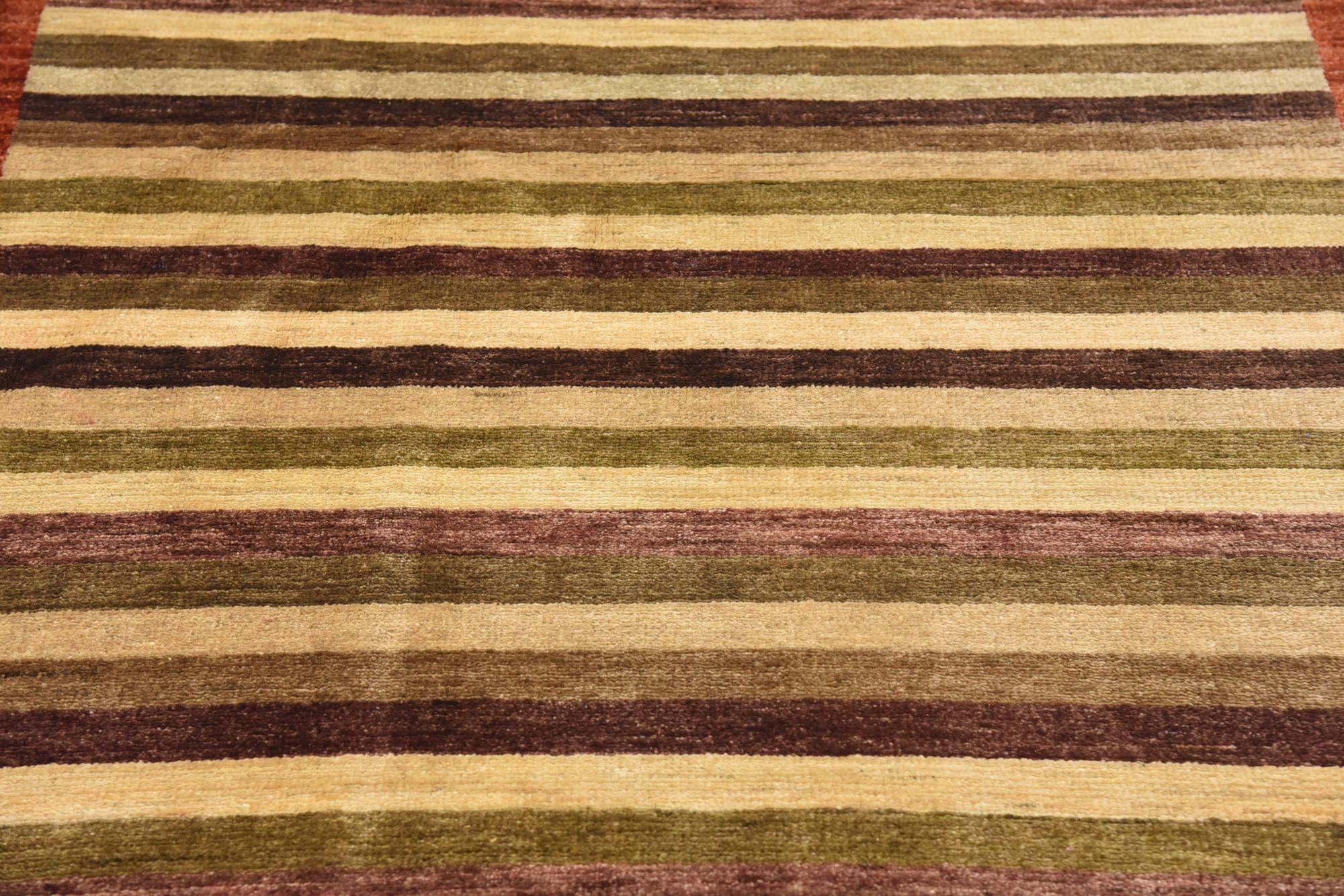 3' 4 x 6' 3 Hand Knotted Modern Ziegler Rug