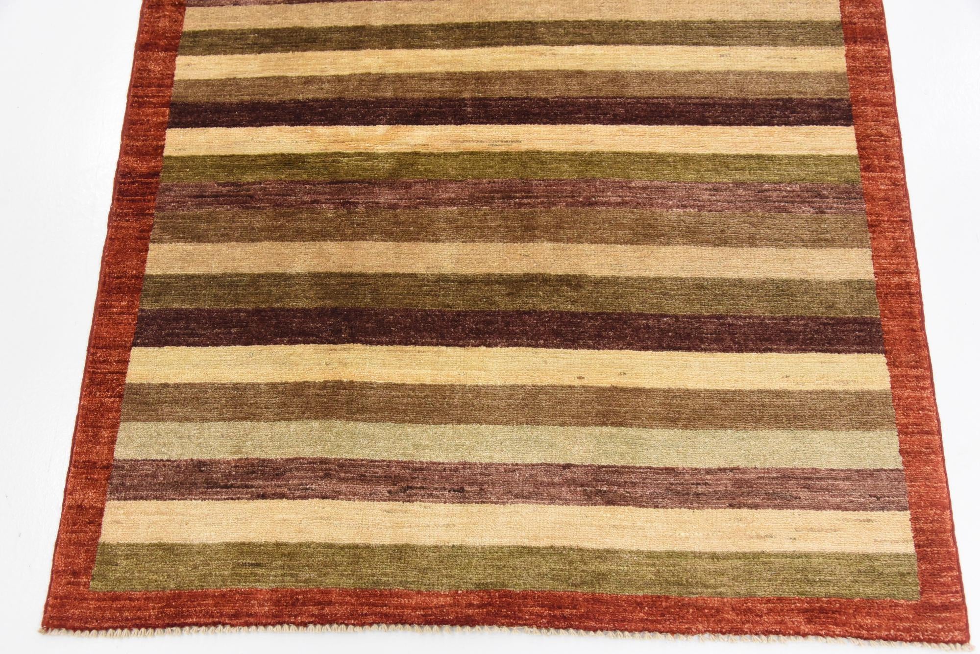 3' 4 x 6' 3 Hand Knotted Modern Ziegler Rug