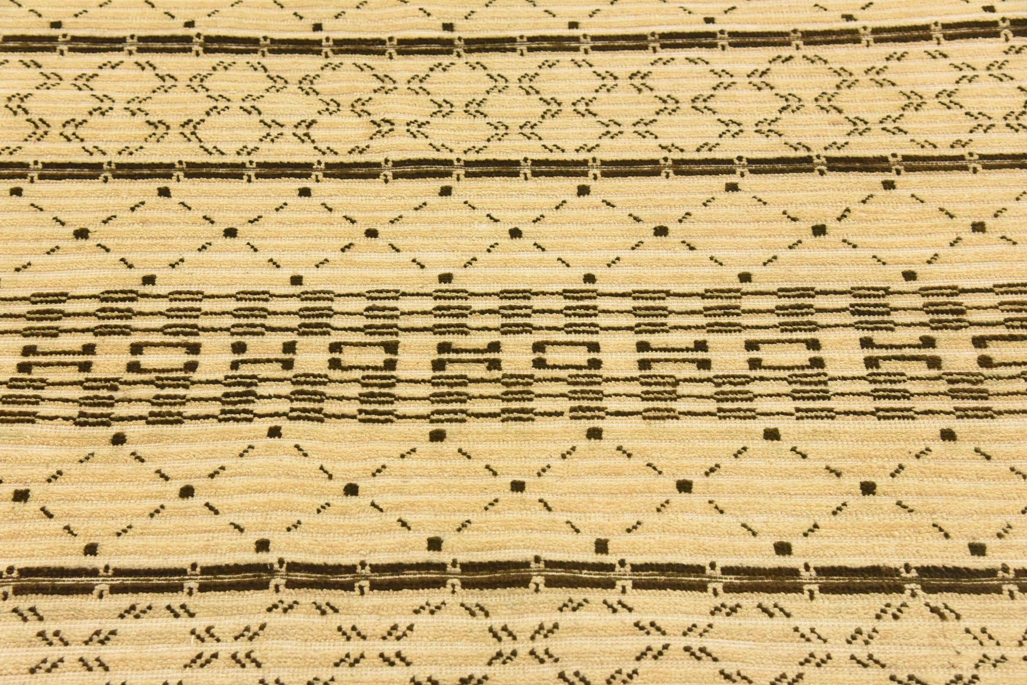 4' 5 x 6' 6 Hand Knotted Modern Ziegler Rug