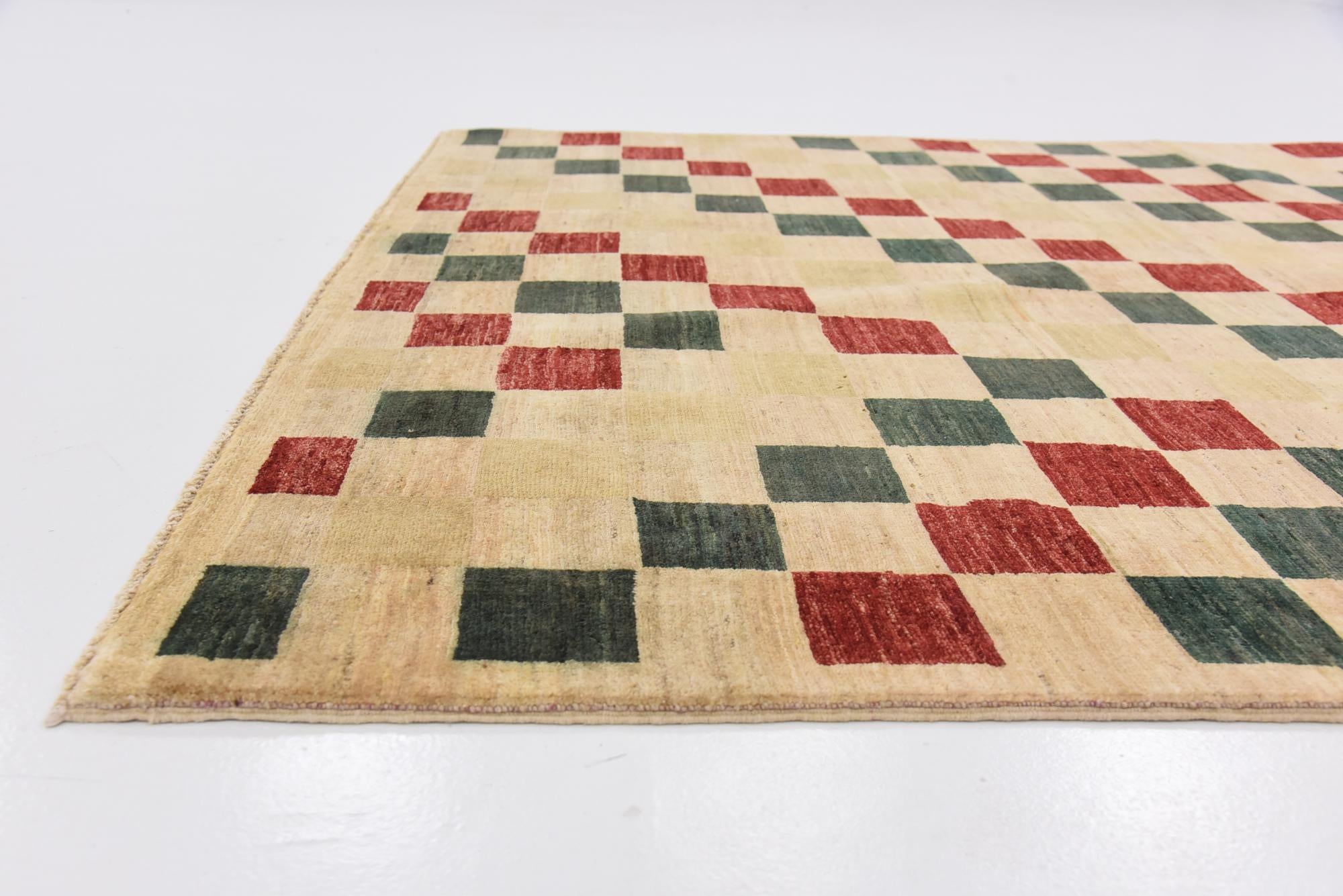 5' x 6' 7 Hand Knotted Modern Ziegler Rug