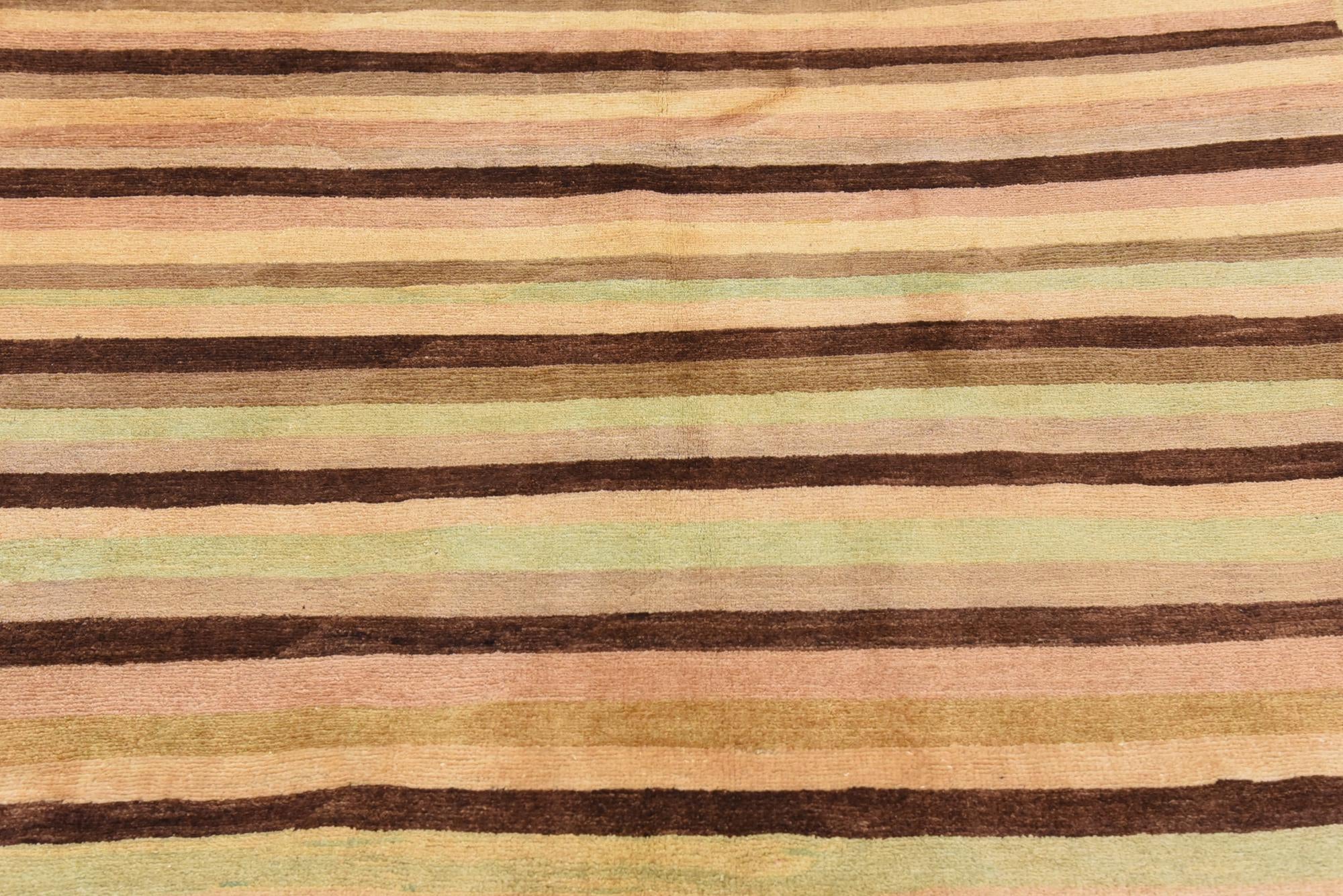 4' 7 x 6' 4 Hand Knotted Modern Ziegler Rug