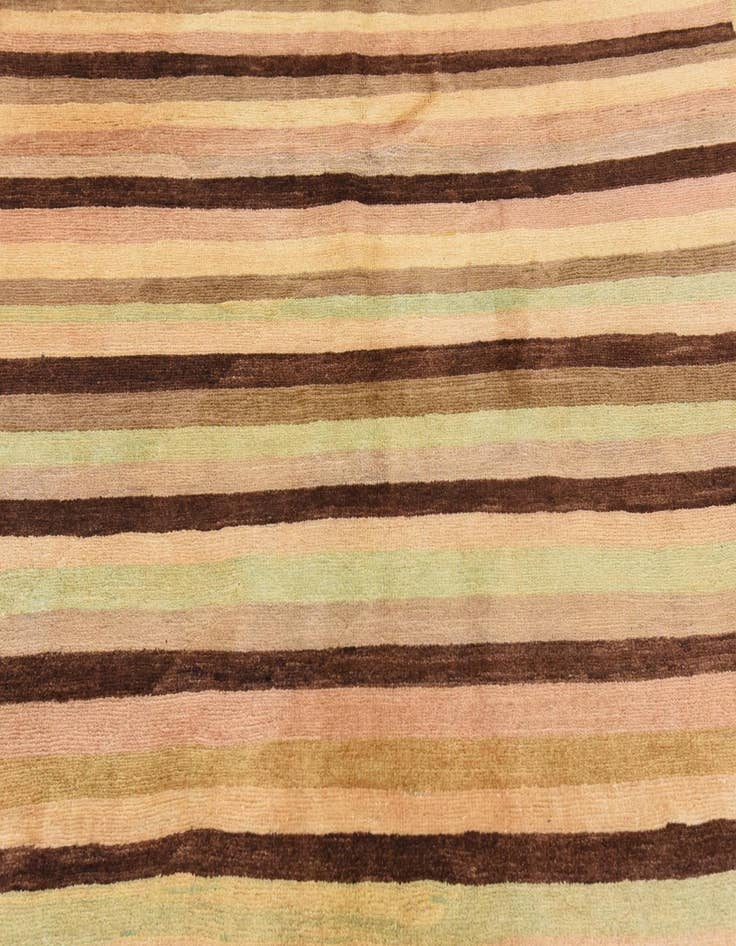 Detail image of 4' 7 x 6' 4  Hand Knotted Modern Ziegler Rug