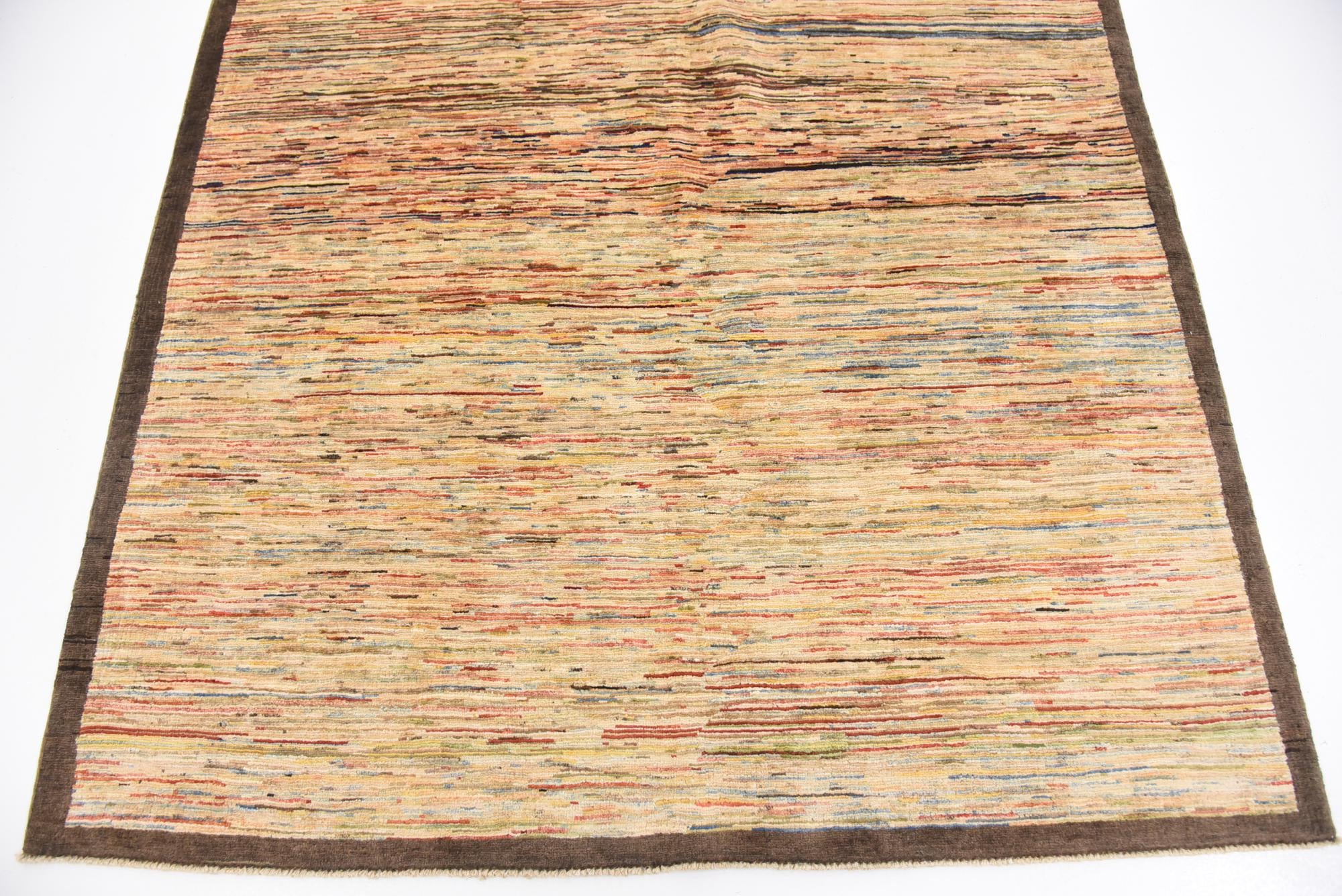5' x 6' 6 Hand Knotted Modern Ziegler Rug