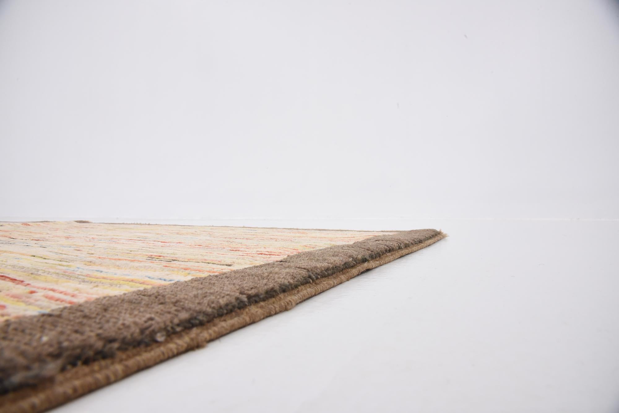 5' x 6' 6 Hand Knotted Modern Ziegler Rug