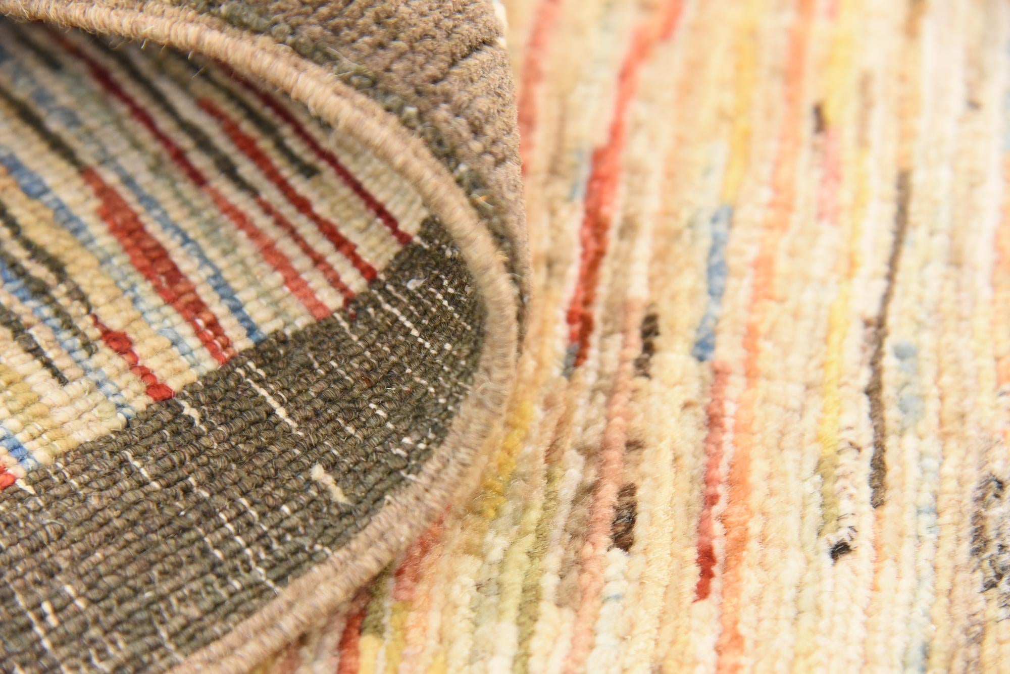5' x 6' 6 Hand Knotted Modern Ziegler Rug