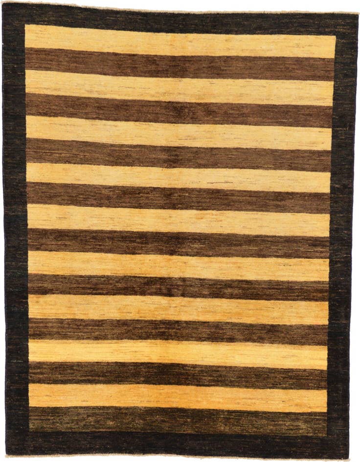 Detail image of 5' x 6' 3 Hand Knotted Modern Ziegler Rug