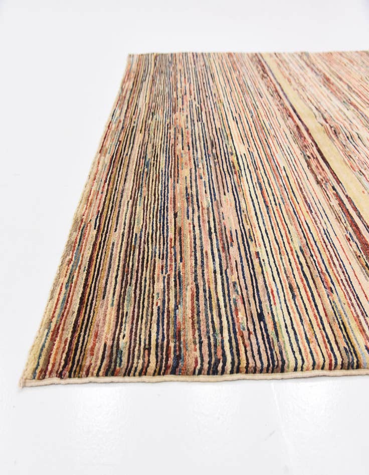 Detail image of 5' x 6' 7  Hand Knotted Modern Ziegler Rug