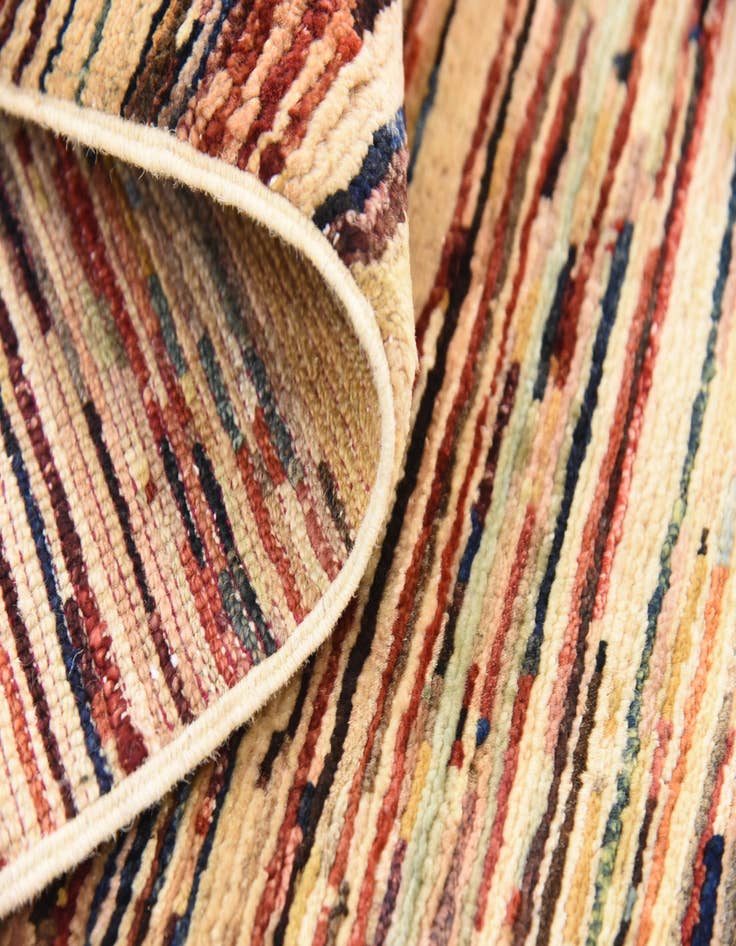 Detail image of 5' x 6' 7  Hand Knotted Modern Ziegler Rug