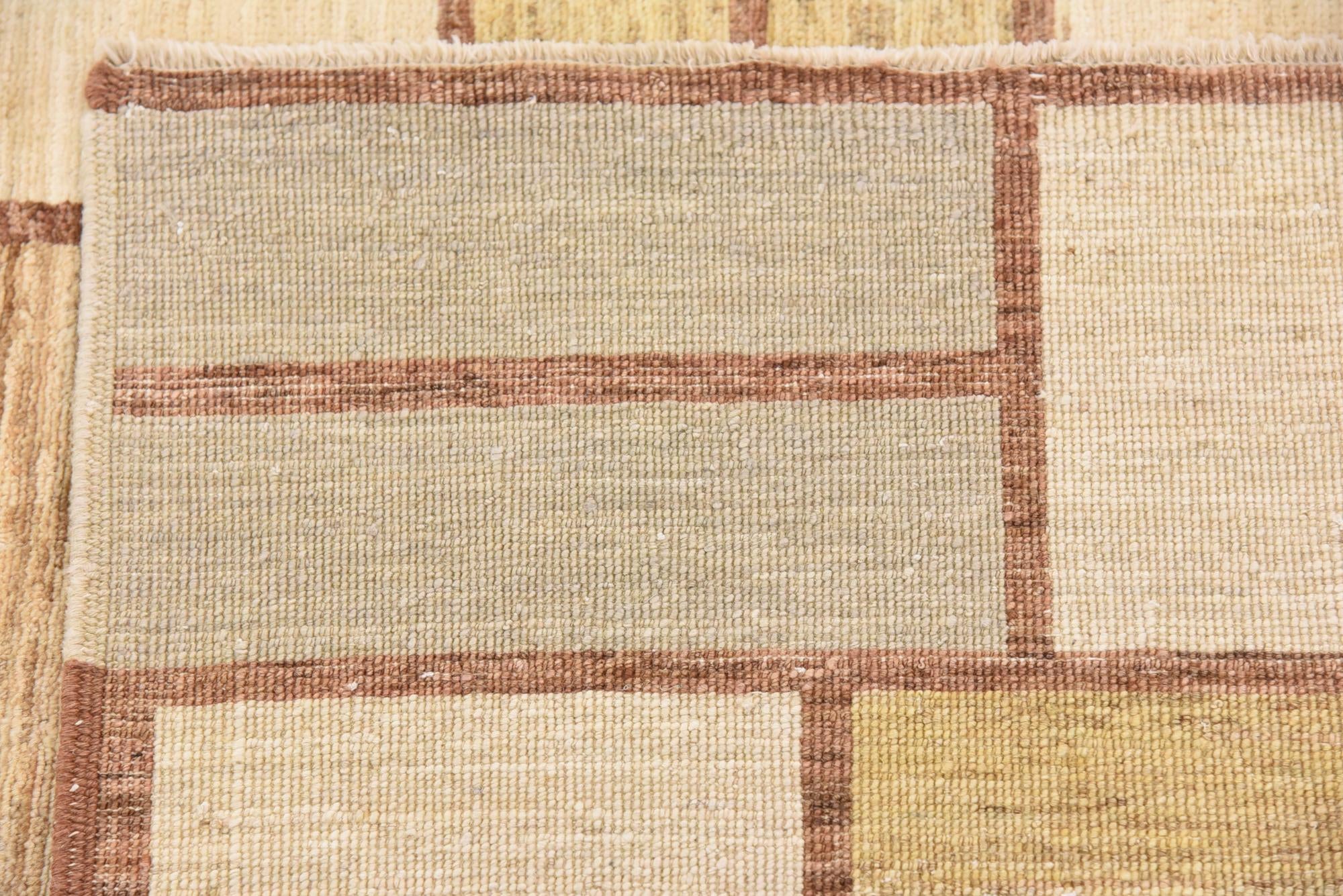 6' 7 x 8' 8 Hand Knotted Modern Ziegler Oriental Rug