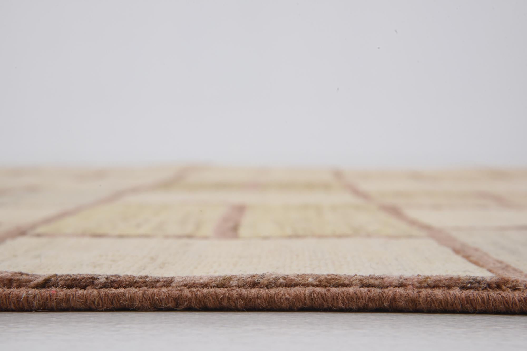6' 7 x 8' 8 Hand Knotted Modern Ziegler Oriental Rug