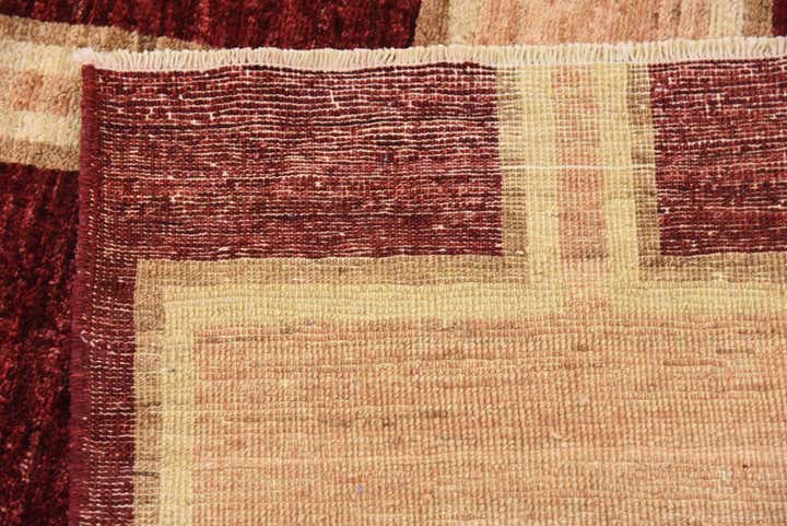 6' 8 x 9' 8 Hand Knotted Modern Ziegler Oriental Rug