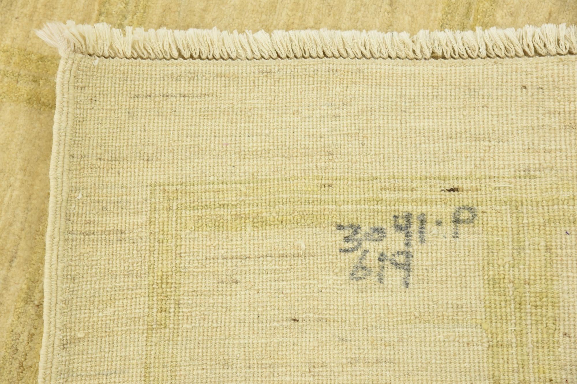 4' x 6' 4 Hand Knotted Modern Ziegler Rug