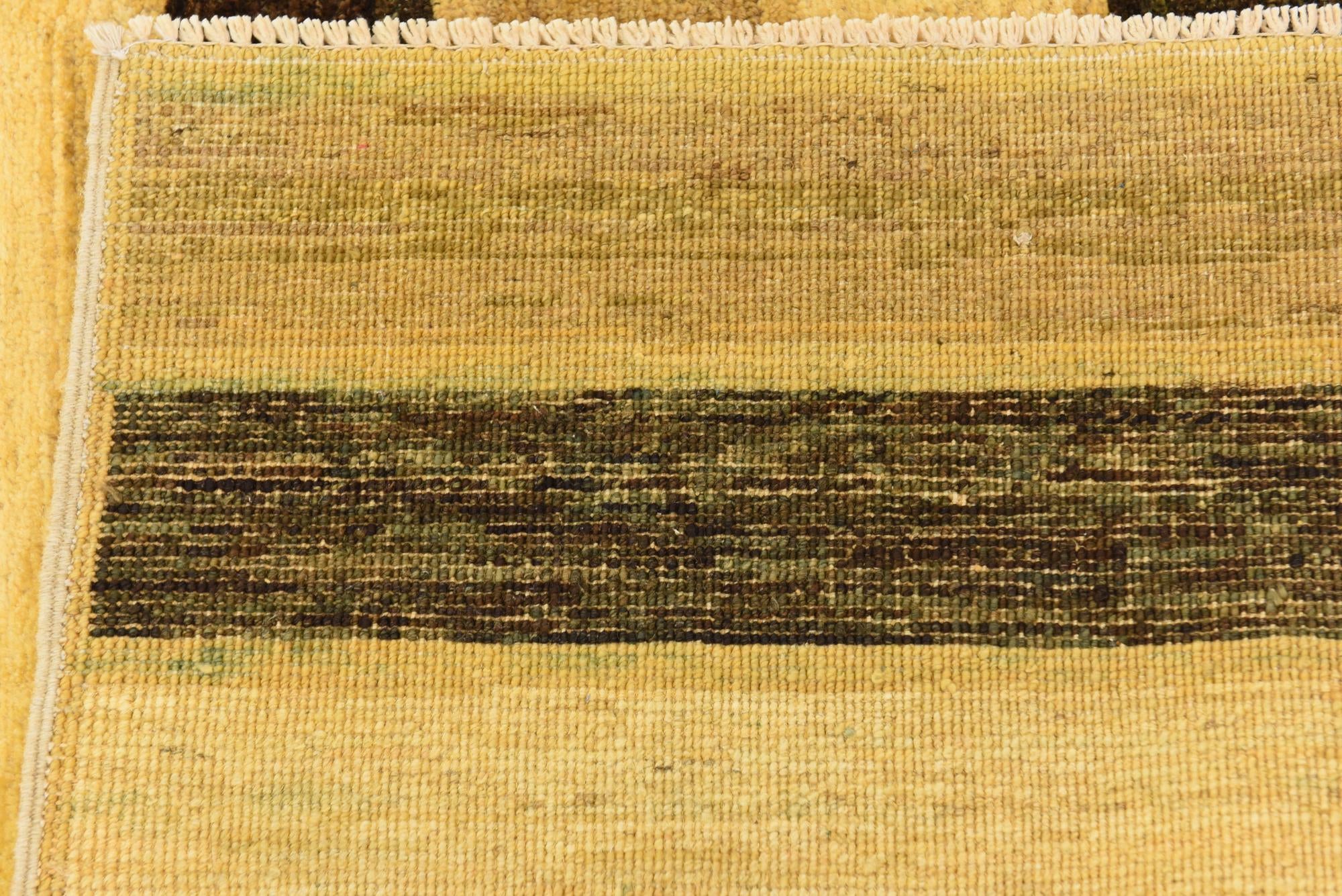 6' 9 x 9' 7 Hand Knotted Modern Ziegler Oriental Rug