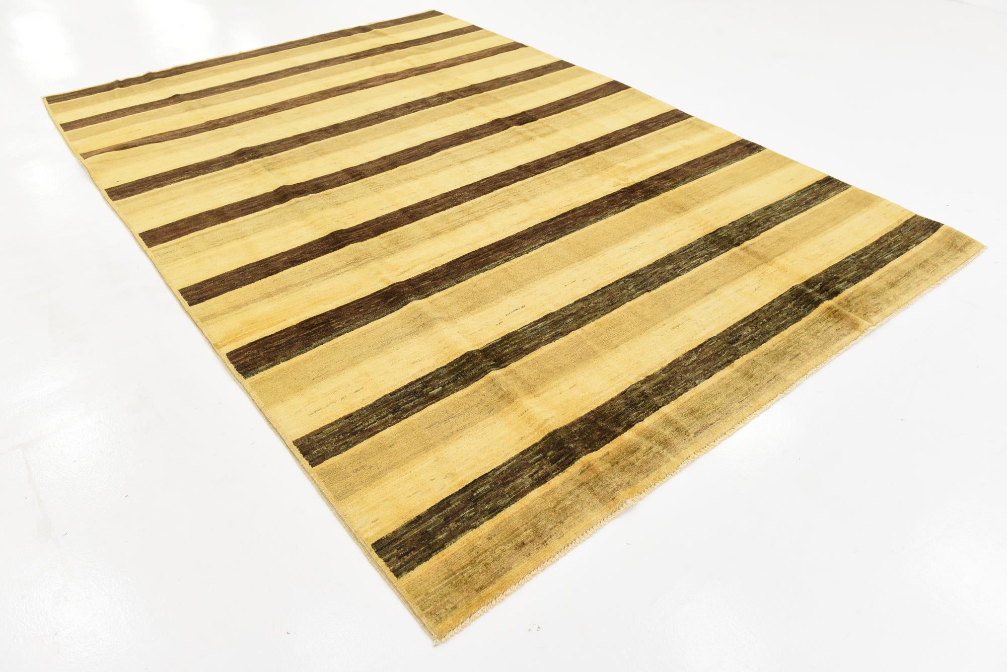 6' 9 x 9' 7 Hand Knotted Modern Ziegler Oriental Rug