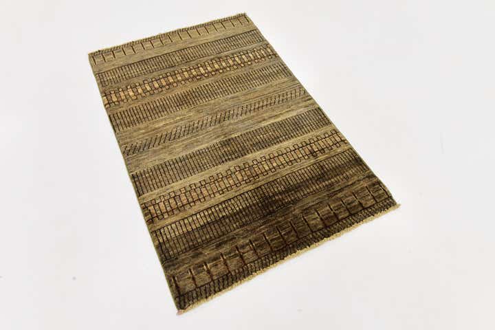 2' 8 x 4' 2 Hand Knotted Modern Ziegler Rug