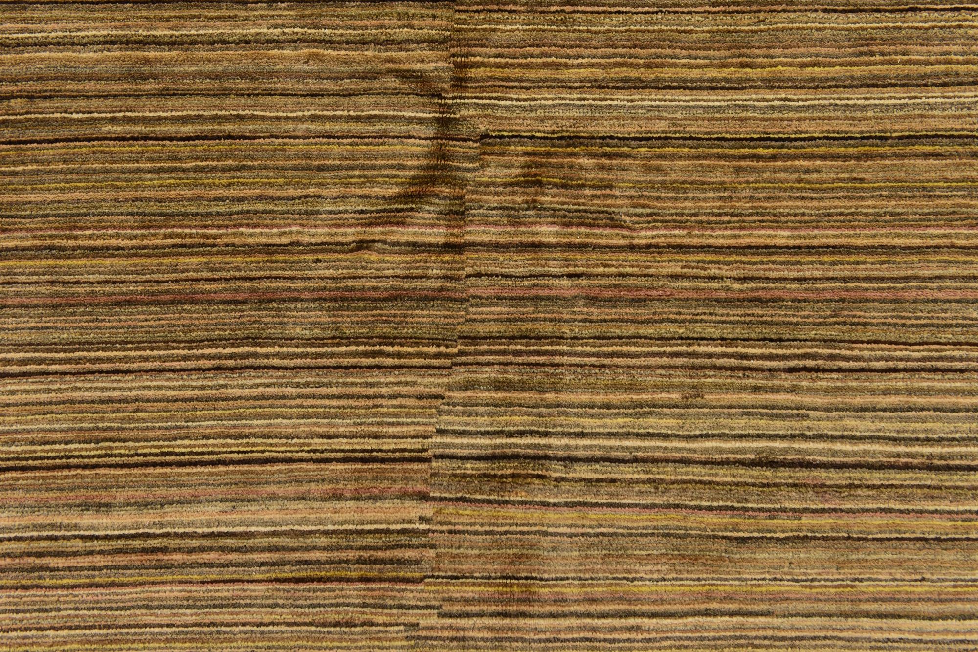 5' 7 x 7' Hand Knotted Modern Ziegler Rug