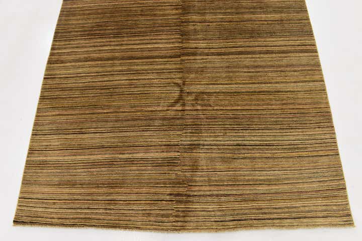 5' 7 x 7' Hand Knotted Modern Ziegler Rug