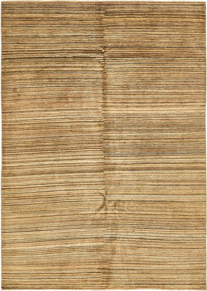 Detail image of 5' 7 x 7' Hand Knotted Modern Ziegler Rug