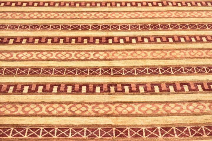 5' 9 x 8' 10 Hand Knotted Modern Ziegler Rug