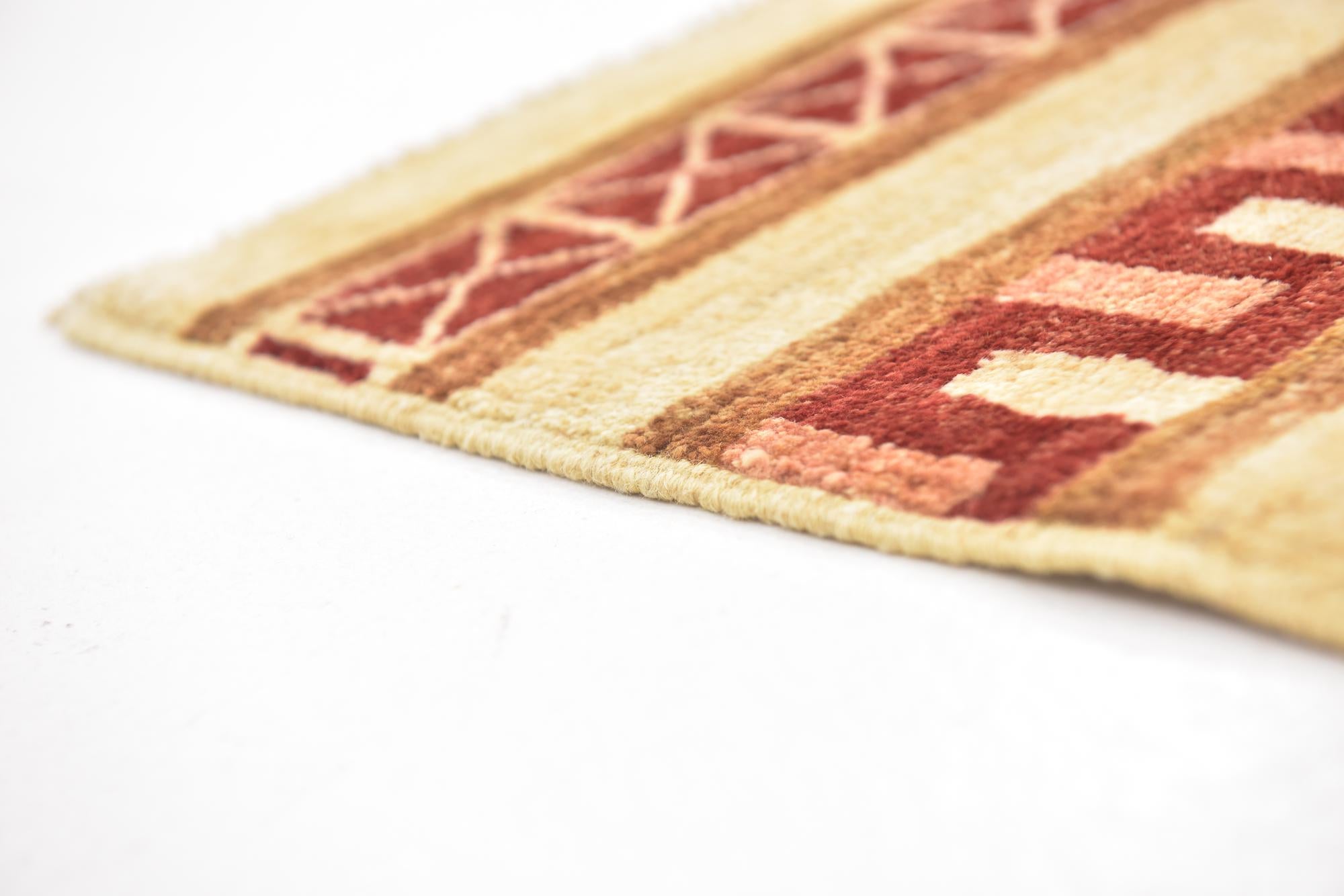 5' 9 x 8' 10 Hand Knotted Modern Ziegler Rug