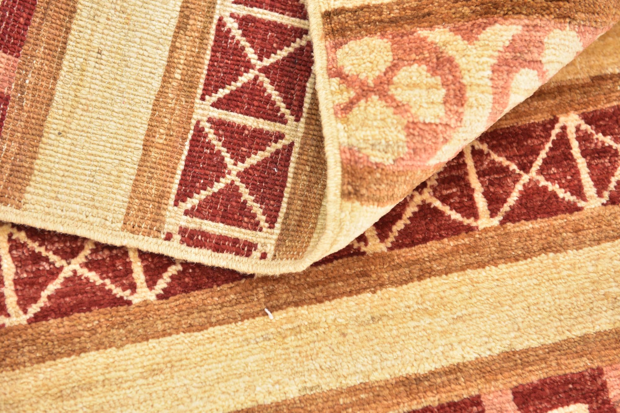5' 9 x 8' 10 Hand Knotted Modern Ziegler Rug