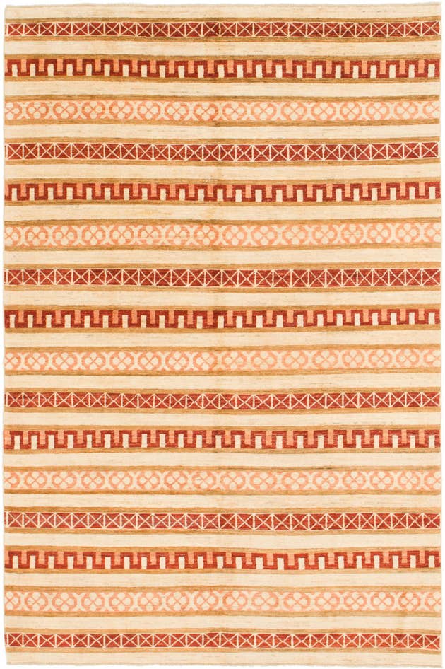 Detail image of 5' 9 x 8' 10 Hand Knotted Modern Ziegler Rug