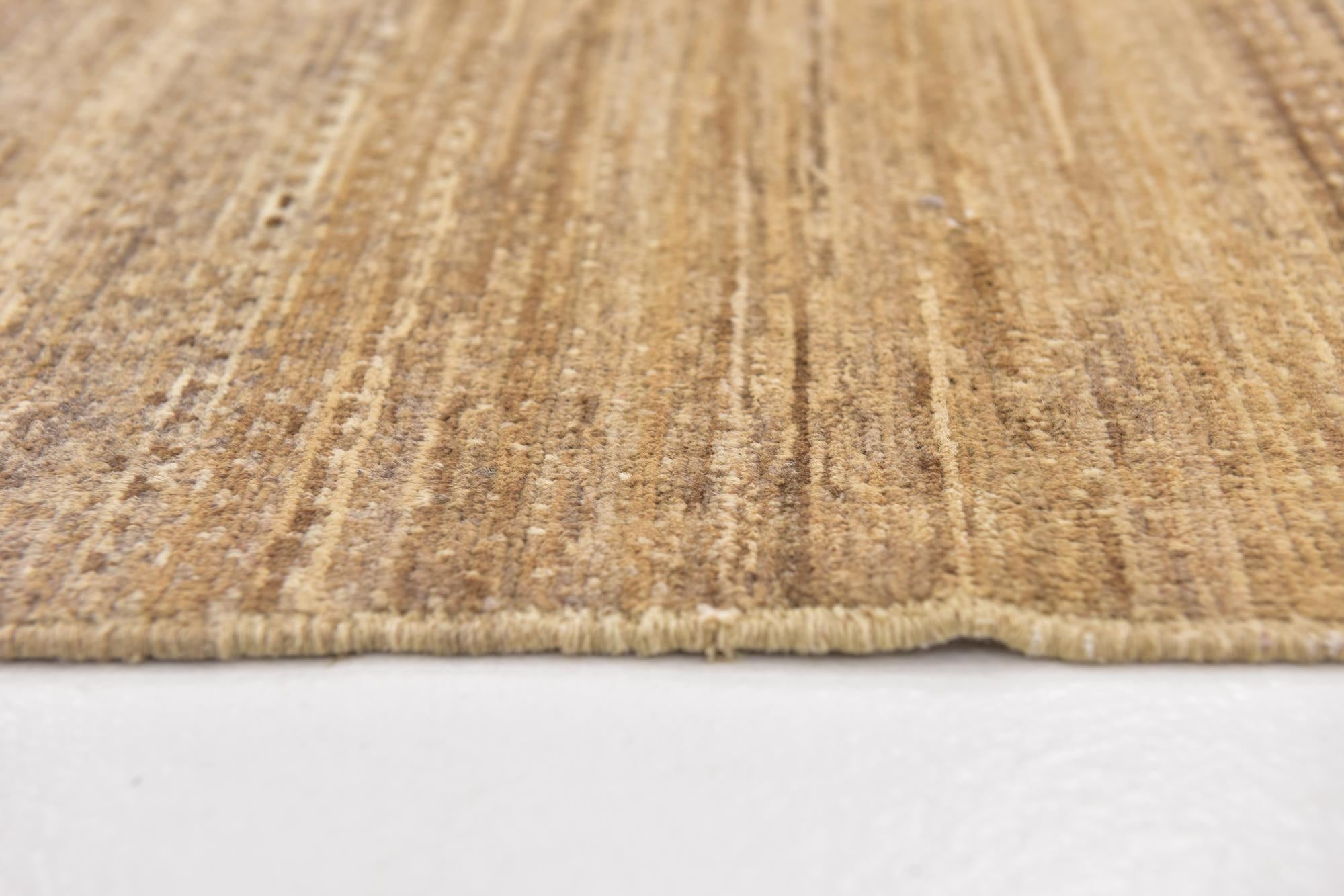 4' 10 x 6' 5 Hand Knotted Modern Ziegler Rug