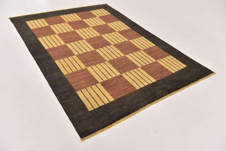 5' 4 x 7' 7 Hand Knotted Modern Ziegler Rug
