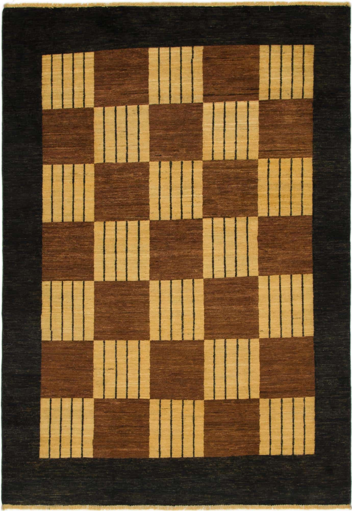 5' 4 x 7' 7 Hand Knotted Modern Ziegler Rug