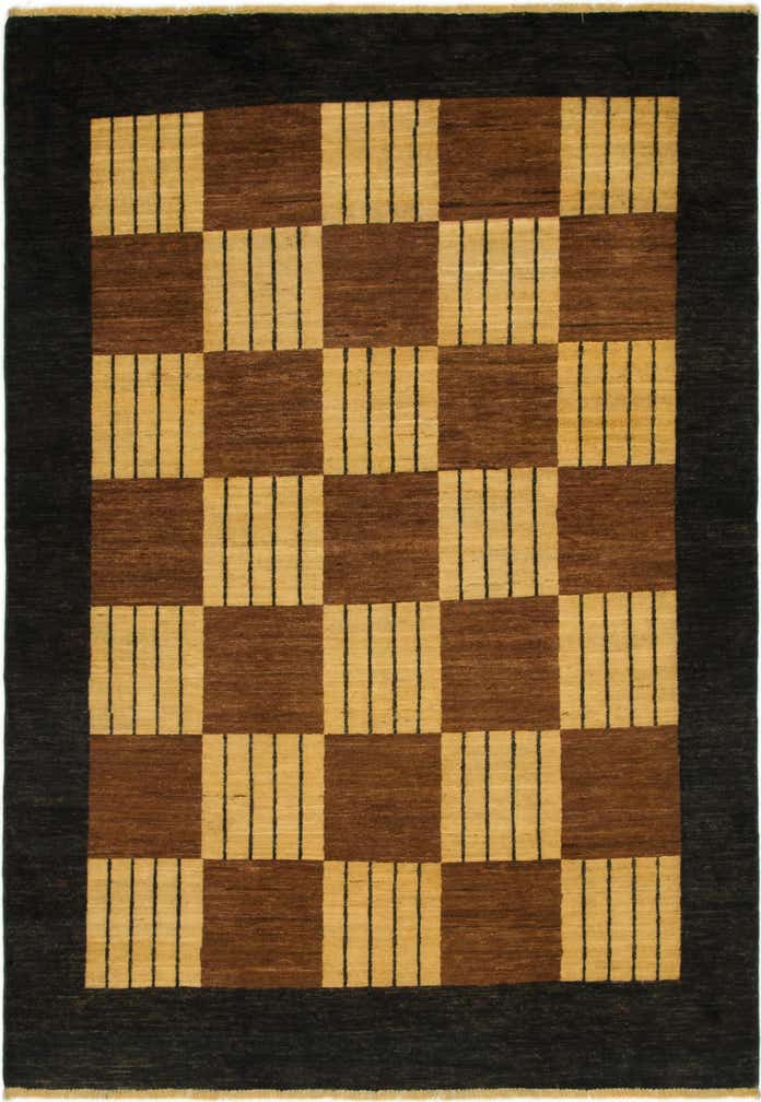 5' 4 x 7' 7 Hand Knotted Modern Ziegler Rug