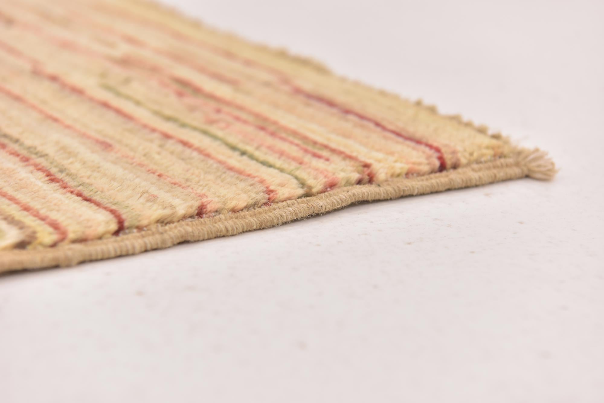 3' 8 x 5' 5 Hand Knotted Modern Ziegler Rug