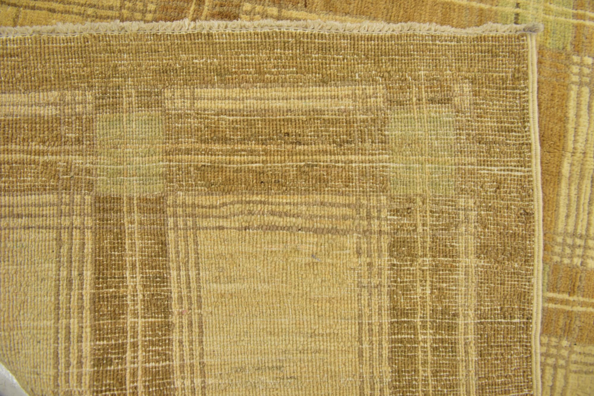 4' 7 x 6' 6 Hand Knotted Modern Ziegler Rug
