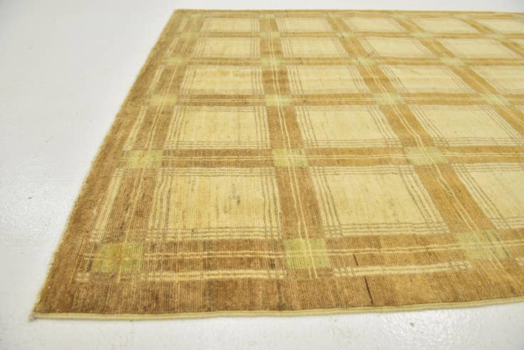 Detail image of 4' 7 x 6' 6 Hand Knotted Modern Ziegler Rug