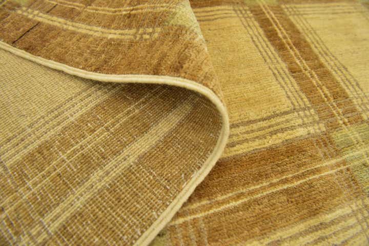 4' 7 x 6' 6 Hand Knotted Modern Ziegler Rug