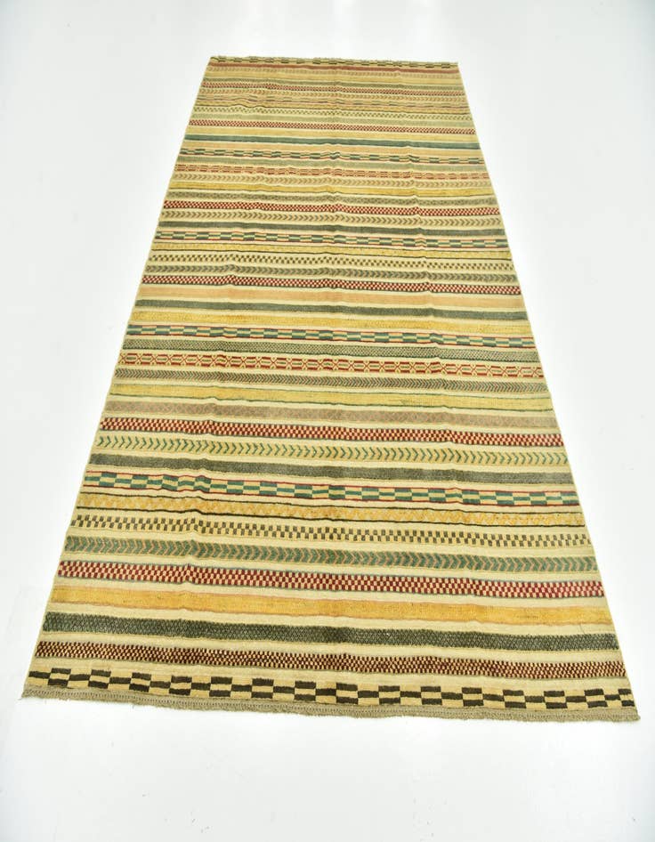 Detail image of 6' 7 x 9' 7  Hand Knotted Modern Ziegler Rug